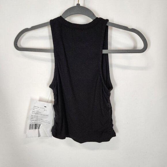 Flirtitude Juniors Side Cinch Womens Crew Neck Sleeveless Tank Top Size M - Picture 3 of 6